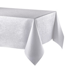 Скатертина Atenas Home Textile Martina Blanco, бавовна з покриттям, 160 х 160 см