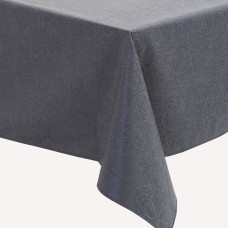 Скатертина Atenas Home Textile Martina Gris, бавовна з покриттям, 160 х 160 см