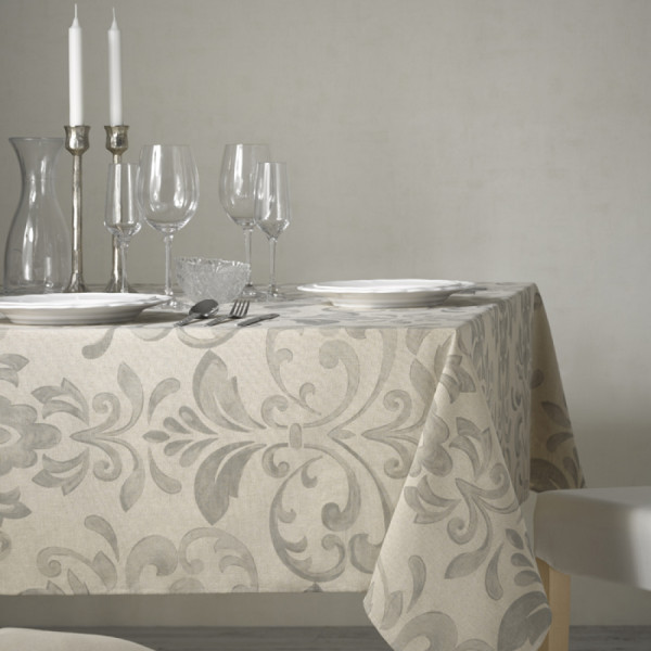 Atenas Home Textile Menia tablecloth, coated linen, 150 x 250 cm