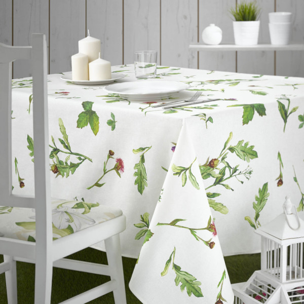 Скатерть Atenas Home Textile Nature, хлопок с покрытием, 150 х 200 см
