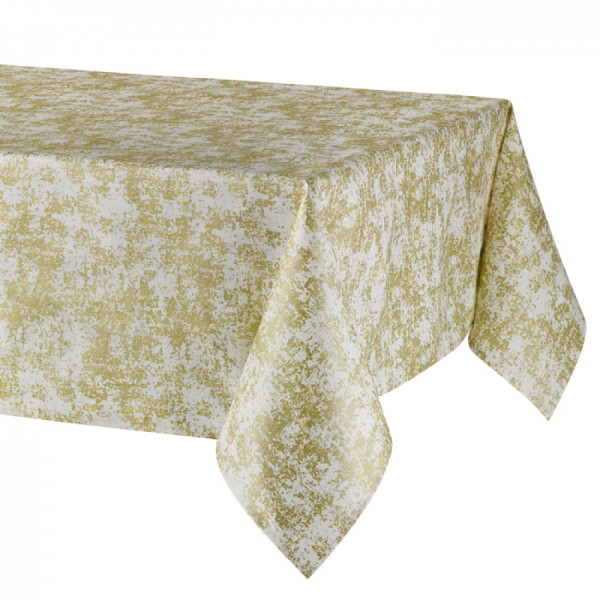Скатертина Atenas Home Textile Okayama Oro, бавовна з покриттям, 150 х 150 см