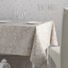 Скатертина Atenas Home Textile Versalles Beige, бавовна з покриттям, 150 x 300 см