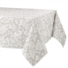 Скатертина Atenas Home Textile Versalles Blanco, бавовна з покриттям, 150 x 150 см