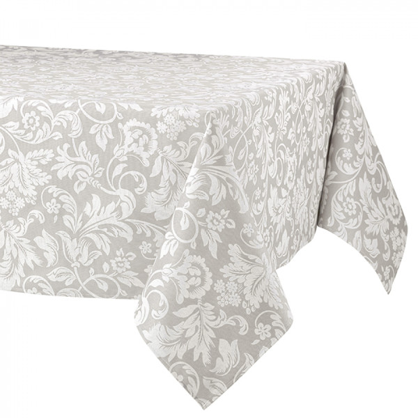 Скатертина Atenas Home Textile Versalles Blanco, бавовна з покриттям, 150 x 150 см