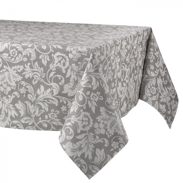 Скатертина Atenas Home Textile Versalles Gris, бавовна з покриттям, 150 x 150 см