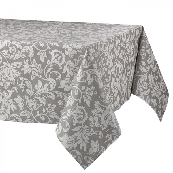 Скатертина Atenas Home Textile Versalles Gris, бавовна з покриттям, 150 x 250 см