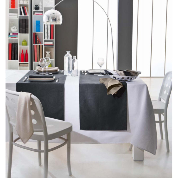 Скатертина Tradilinge Spirale Ecru, 100% бавовна, 150 х 250 см