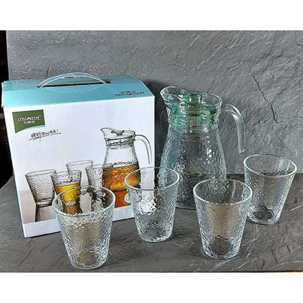 Juice set (jug - 1.2 l, glasses 4 pcs - 250 ml) SNT Ukraine