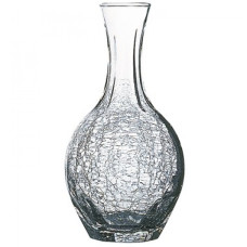 Carafe La Rochere Paname crackled, h 23.5 cm, 1 l