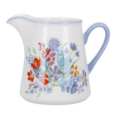 Кувшин для сливок London Pottery VISCRI MEADOW, керамика, слоновая кость/васильковый синий, 250 мл