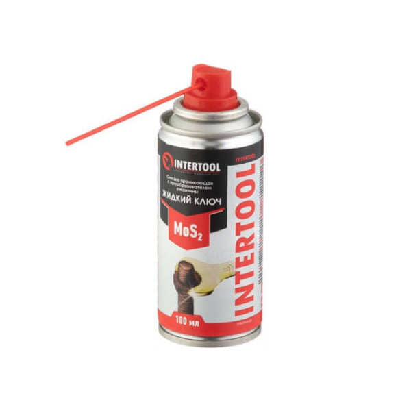 Penetrating lubricant Liquid Key, aerosol 100 ml Intertool FS-4110