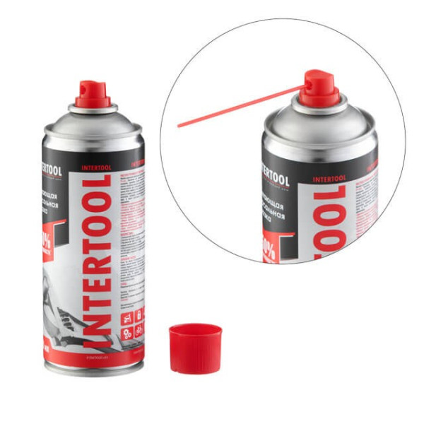 Penetrating universal lubricant, aerosol 400 ml. Intertool FS-4040