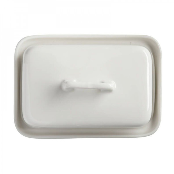 Маслянка з кришкой Maxwell Williams EPICURIOUS, порцеляна, 17 х 12 х 11 см, 850 мл