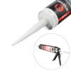 Universal silicone sealant, white, 300 ml / 320 g Intertool FS-3051
