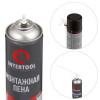 Піна монтажна, всесезонна, 500 мл / 500 г, 30+ л, трубка Intertool FS-1150