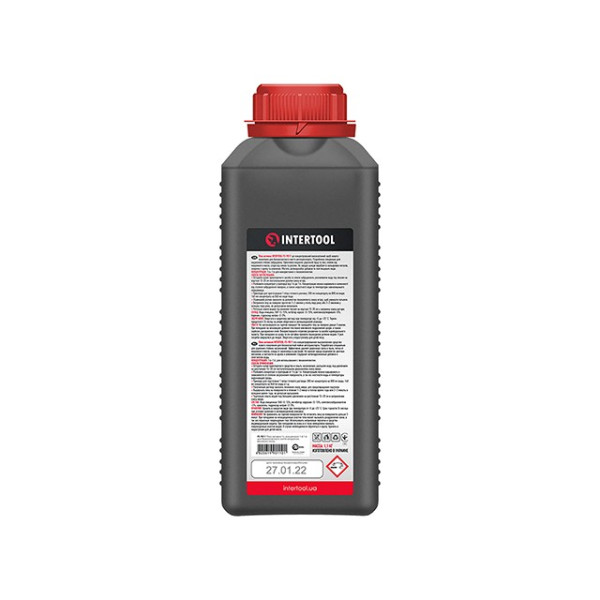 Active foam 1 l, concentrate 1:4 - 1:6, for contactless washing with a high pressure device Intertool FS-9011