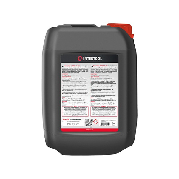 Active foam 5 l, concentrate 1:4 - 1:6, for contactless washing with a high-pressure device Intertool FS-9015