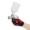 Paint gun pneumatic HP, nozzle 1.4 mm, upper plastic tank 600 ml, 5 bar Intertool PT-0112