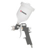Paint gun pneumatic HP, nozzle 1.5 mm, upper plastic tank 600 ml, 5 bar Intertool PT-0204