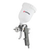 Paint gun pneumatic HP, nozzle 1.5 mm, upper plastic tank 600 ml, 5 bar Intertool PT-0204