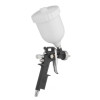 Paint gun pneumatic HP, nozzle 1.5 mm, upper plastic tank 600 ml, 3 adjustments, 5 bar Intertool PT-0210