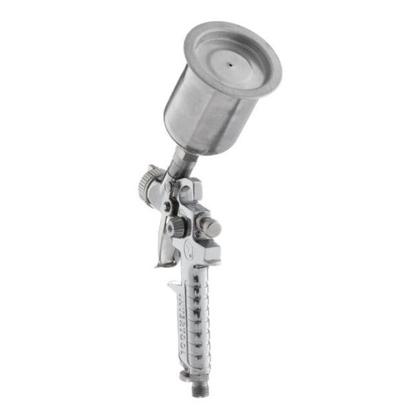 Paint sprayer pneumatic HP MINI, nozzle 0.5 mm, upper metal tank 125 ml, 5 bar Intertool PT-0306