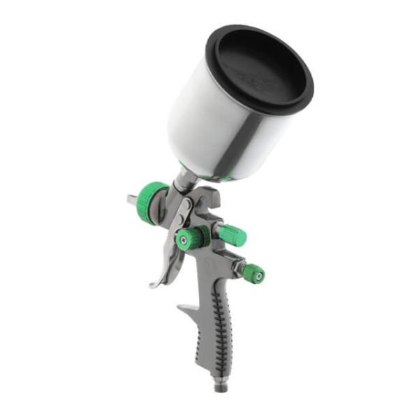 Фарбопульт пневматический LVLP GREEN профессиональный, форсунка 1.3 мм Intertool PT-0131
