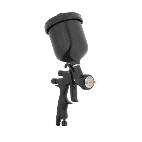 Пневматический краснопульт HVLP BLACK M-DIAMOND профессиональный Intertool PT-0163