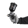 Пневматический краснопульт HVLP BLACK M-DIAMOND профессиональный Intertool PT-0163