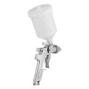HVLP pneumatic spray gun, nozzle 1.3 mm, upper plastic tank 600 ml, 3 bar Intertool PT-0106