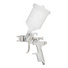 HVLP pneumatic spray gun, nozzle 1.4 mm, upper plastic tank 600 ml, 3 bar Intertool PT-0103