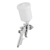 HVLP pneumatic spray gun, nozzle 1.4 mm, upper plastic tank 600 ml, 3 bar Intertool PT-0103