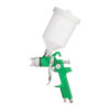 HVLP pneumatic spray gun, nozzle 1.4 mm, upper plastic tank 600 ml, 3 bar Intertool PT-0118