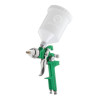 HVLP pneumatic spray gun, nozzle 1.4 mm, upper plastic tank 600 ml, 3 bar Intertool PT-0118