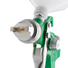 HVLP pneumatic spray gun, nozzle 1.7 mm, upper plastic tank 600 ml, 3 bar Intertool PT-0119