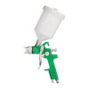HVLP pneumatic spray gun, nozzle 2.0 mm, upper plastic tank 600 ml, 3 bar Intertool PT-0120
