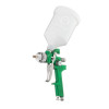 HVLP pneumatic spray gun, nozzle 2.0 mm, upper plastic tank 600 ml, 3 bar Intertool PT-0120