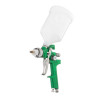 HVLP pneumatic spray gun, nozzle 2.5 mm, upper plastic tank 600 ml, 3 bar Intertool PT-0125