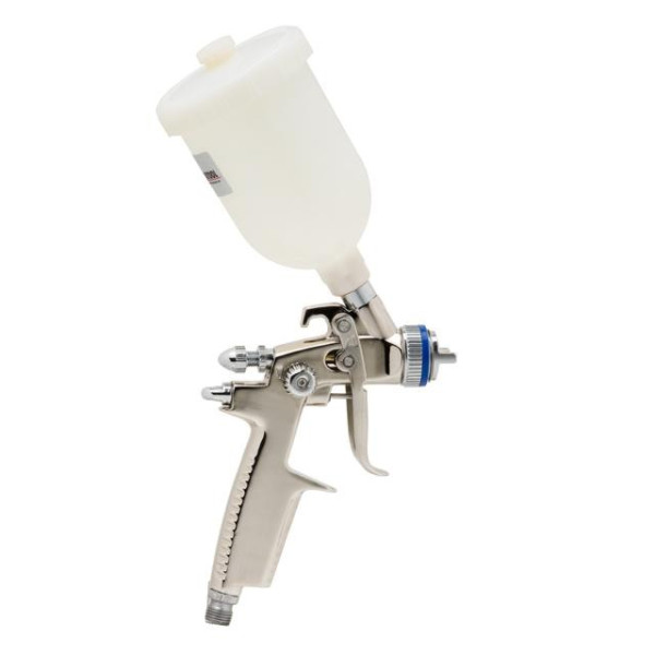 Paint sprayer pneumatic HVLP II MINI professional, nozzle 0.8 mm, upper plastic tank 250 ml, 2-2.5 bar Intertool PT-0128