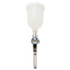 Paint sprayer pneumatic HVLP II MINI professional, nozzle 0.8 mm, upper plastic tank 250 ml, 2-2.5 bar Intertool PT-0128