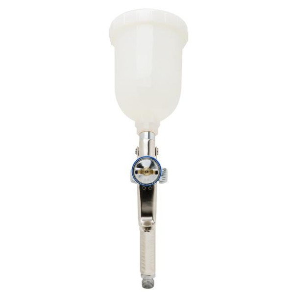 Paint sprayer pneumatic HVLP II MINI professional, nozzle 0.8 mm, upper plastic tank 250 ml, 2-2.5 bar Intertool PT-0128