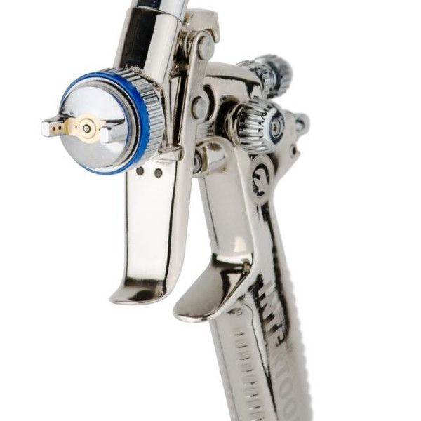 Paint sprayer pneumatic HVLP II MINI professional, nozzle 0.8 mm, upper plastic tank 250 ml, 2-2.5 bar Intertool PT-0128