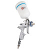 Paint gun pneumatic HVLP II professional, nozzle 1.3 mm, upper plastic tank 600 ml, 2 bar Intertool PT-0105