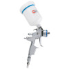 Paint gun pneumatic HVLP II professional, nozzle 1.3 mm, upper plastic tank 600 ml, 2 bar Intertool PT-0105
