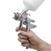 Paint sprayer pneumatic HVLP II professional, nozzle 1.4 mm, upper plastic tank 600 ml, 2 bar Intertool PT-0100