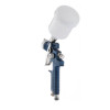 Paint sprayer pneumatic HVLP MINI, nozzle 1.2 mm, upper plastic tank 125 ml, 3 bar Intertool PT-0122