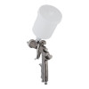 Paint gun pneumatic LVLP, nozzle 1.3 mm, upper plastic tank 600 ml, 2 bar STORM Intertool PT-0138