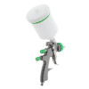 Pneumatic paint sprayer LVLP GREEN professional, nozzle 1.3 mm, upper plastic tank 600 ml., 1.5 bar Intertool PT-0132