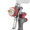 Pneumatic paint sprayer LVLP TEFLON professional, nozzle 1.8 mm, upper plastic tank 600 ml., 1.5 bar, STORM Intertool PT-0148