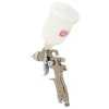 Paint gun pneumatic LVMP MINI, nozzle 0.8 mm, upper plastic tank 250 ml, 2-2.5 bar Intertool PT-0129